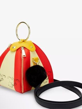 Loungefly Disney Dumbo Circus Tent Figural Crossbody Bag